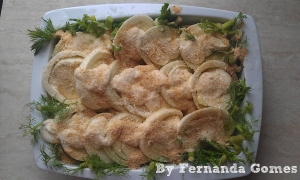 Erva doce com bechamel gratinado2