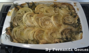 Erva doce com bechamel gratinado3